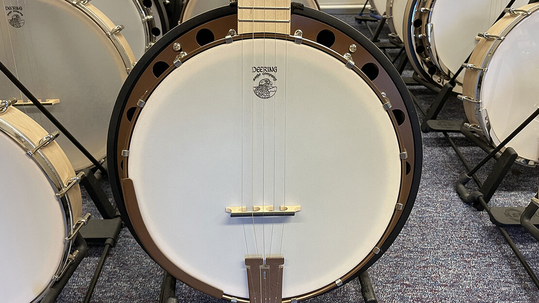 Resonator 5 string banjo.